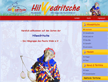 Tablet Screenshot of hilwedritsche.de